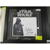 Image 1 : DAVE PROWSE (DARTH VADER) STAR WARS FRAMED SIGNED 8X10 PHOTO