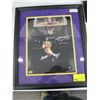 Image 1 : LEBRON JAMES FACSIMILE LOS ANGELES LAKERS FRAMED 8X10 PHOTO