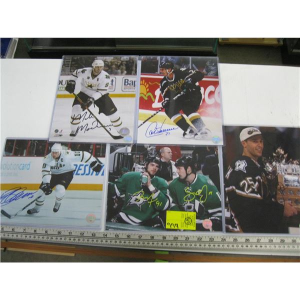 5 - SIGNED HOCKEY PHOTOS