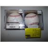 Image 1 : JIM PARQUE & JUSTIN MORNEAU SIGNED BASEBALLS