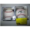 Image 1 : JIM PALMER & JEFF ZIMMERMAN SIGNED BASEBALLS