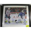 Image 1 : ALEX OVECHKIN & ROBERT LUONGO FRAMED/SIGNED PHOTO