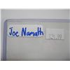 Image 2 : JOE NAMATH SIGNED NEW YORK JETS PHOTO