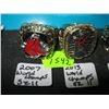 Image 1 : 2 RINGS - 2007 WORLD CHAMPS - SZ 11 & 2013 WORLD CHAMPS - SZ 11