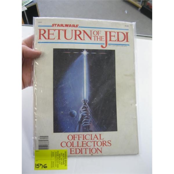 STAR WARS RETURN OF THE JEDI OFFICIAL COLLECTORS EDITION BOOK