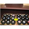 Image 1 : 18 - VARIOUS TEAM HOCKEY PUCKS