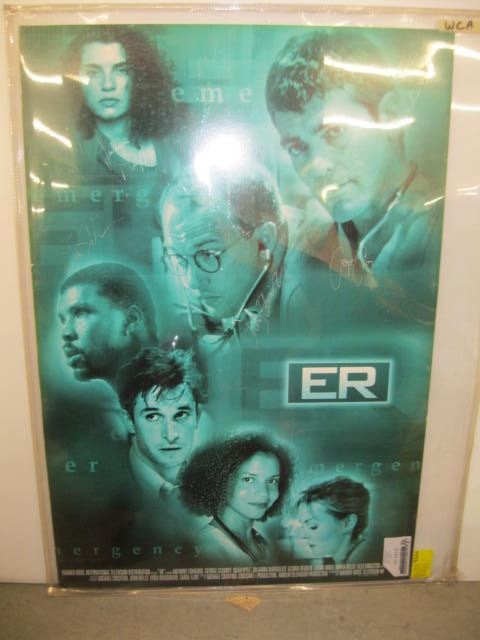 Er Poster ER - TV SHOW SIGNED POSTER - Dodds Auction
