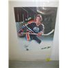 Image 1 : WAYNE GRETZKY SIGNED EDMONTON OILERS POSTER (FEELIN 7UP)