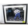 Image 1 : AUSTON MATTHEWS SIGNED TORONTO MAPLE LEAFS FRAMED PHOTO OF ALL STAR PATRICK MARLEAU