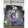 Image 1 : MARK MESSIER SIGNED EDMONTON OILERS PRINT ON CANVAS