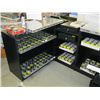 Image 3 : 4-PC BLACK COUNTER SHELF UNIT