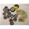 Image 1 : KATCH TIN ROUNDS, 2 PUCKS, OLD COLLECTOR MINI STORY BOOKS