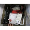 Image 2 : BOX & BIN OF MISC. OFFICE SUPPLIES, ETC.