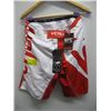 Image 1 : PAIR OF VENOM XS FIGHT SHORTS, RED/WHITE