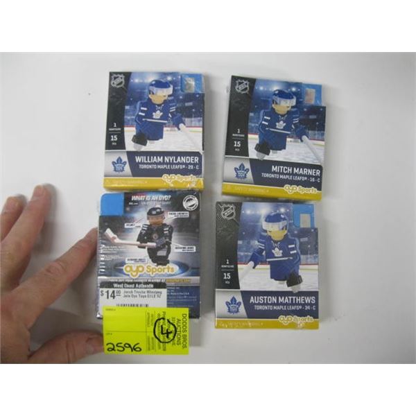 4 OYO SPORTS MINI HOCKEY FIGURINES