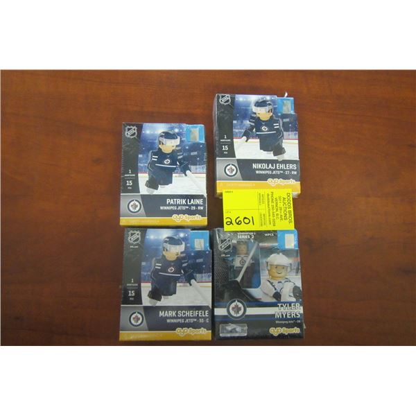 4 OYO SPORTS MINI HOCKEY FIGURINES