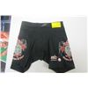 Image 1 : PAIR OF GEORGE ST. PIERRE SIGNED SPANDEX FIGHT SHORTS