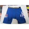 Image 4 : BLUE PAIR OF SIGNED GSP FIGHT CLUB SPANDEX SHORTS