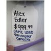 Image 2 : ALEX EDLER GAME USED VANCOUVER CANUCKS JERSEY