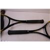 Image 5 : Pair of Wilson Highbeam Series Tennis Rackets w/ Cases