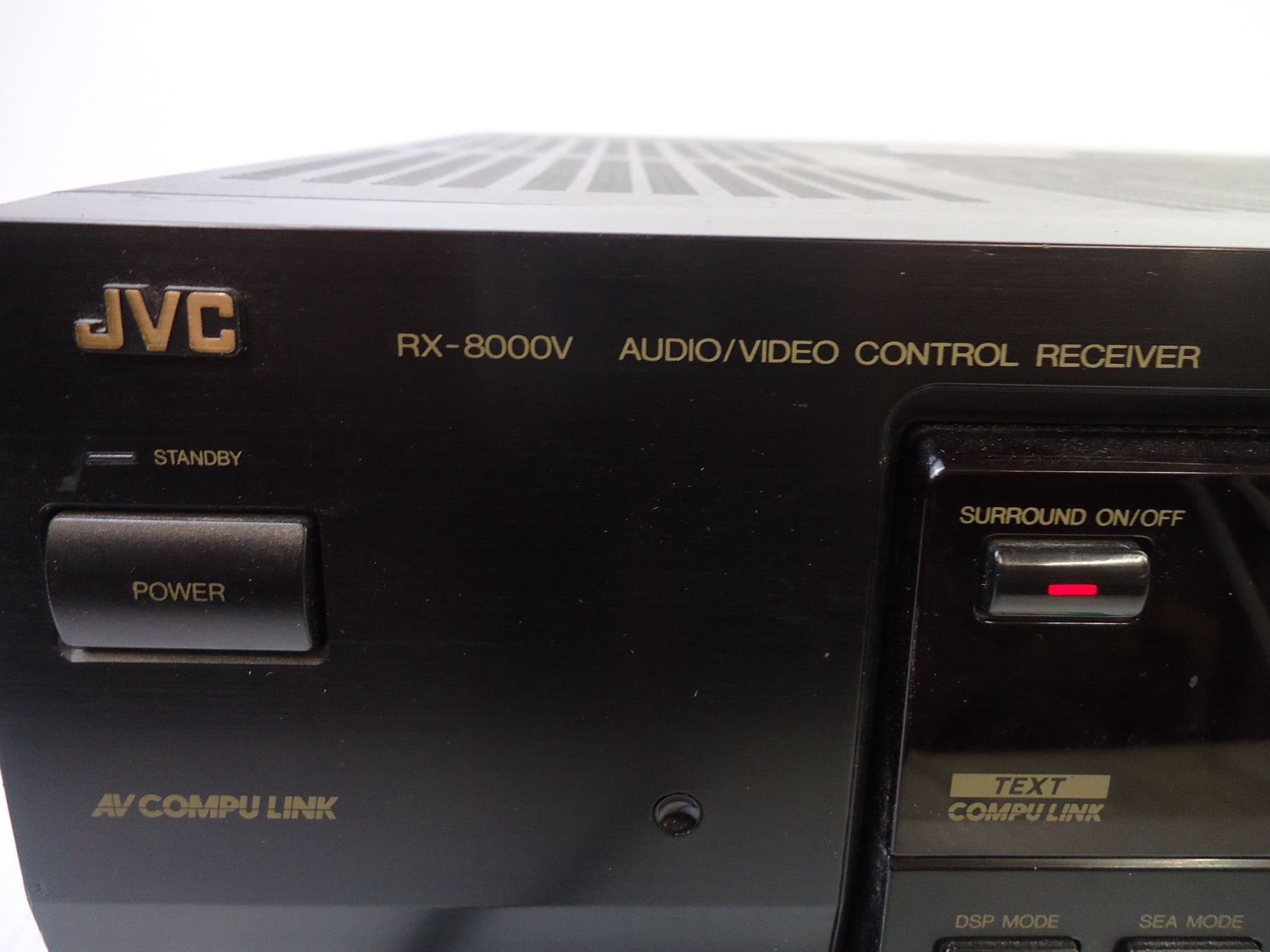 JVC Stereo Receiver-Model #RX-8000VBK(powers on-untested) - Bodnarus ...