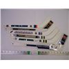 Image 1 : (6) Plastic Mini Hockey Sticks