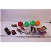 Image 1 : (4) Smurf Toys + Assorted Toys