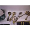 Image 3 : Assorted Silver Plated Serving Items and Spoons, University of Northern Iowa Banner, Reusable Masks,