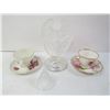 Image 3 : Salt & Sugar Set - Tea Cups - Glass Angel (broken) - Misc Items