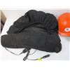 Image 2 : (3) Hardhats - Plastic Organizer - Heated Car Seat Cover
