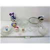 Image 1 : Crystal Dishes & Assorted Glass Ware - Misc Items