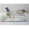 Image 1 : Crystal Dishes & Assorted Glass Ware - Misc Items