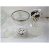 Image 2 : Crystal Dishes & Assorted Glass Ware - Misc Items