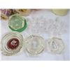 Image 2 : Vases - Glass Ashtrays - Eskimo Doll in Rabbit Fur - Lamp - Table Coasters - Assorted Items