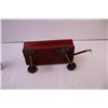 Image 8 : Vintage Toy Tractor and Grain Wagon