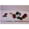 Image 1 : (4) Vintage Farm Toys + (3) Toy Vehicles
