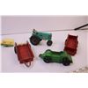 Image 2 : (4) Vintage Farm Toys + (3) Toy Vehicles