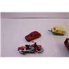 Image 5 : (4) Vintage Farm Toys + (3) Toy Vehicles