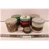 Image 1 : (5) Vintage Tobacco Tins + Vintage Shoe Polish and Deoderant