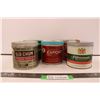 Image 3 : (5) Vintage Tobacco Tins + Vintage Shoe Polish and Deoderant