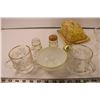 Image 2 : Vintage Cheese Dish, Tea Cups with Snack Trays + Miscellenious