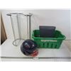 Image 1 : Shoe Rack - Batters Helmet - Garbage Can - Tote