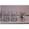 Image 3 : (6) Beer Mugs (75yrs of Sask, RCMP Centennial, and 1980 Makwa)