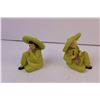 Image 2 : Pair of Devonware Hand Painted Figures (Made in Canada)