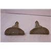 Image 3 : Flavor Ware Lucky Horse Shoe + Pair of Canadian Art Statuary Wall Hangers