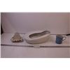 Image 1 : Granite Ware Bed Pan, Cup, and Soap Dish