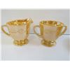 Image 2 : Fire King Creamer & Sugar Bowl - Fire King Dishes - Glass Dish