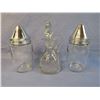 Image 3 : Vinager Glass - (2) Sugar Dispensers - (2) Resturant One Cup Tea Pots