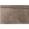 Image 3 : (12) Glass Cups with Hangers + Glass Bowl