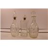 Image 3 : (5) Liqour Decanters